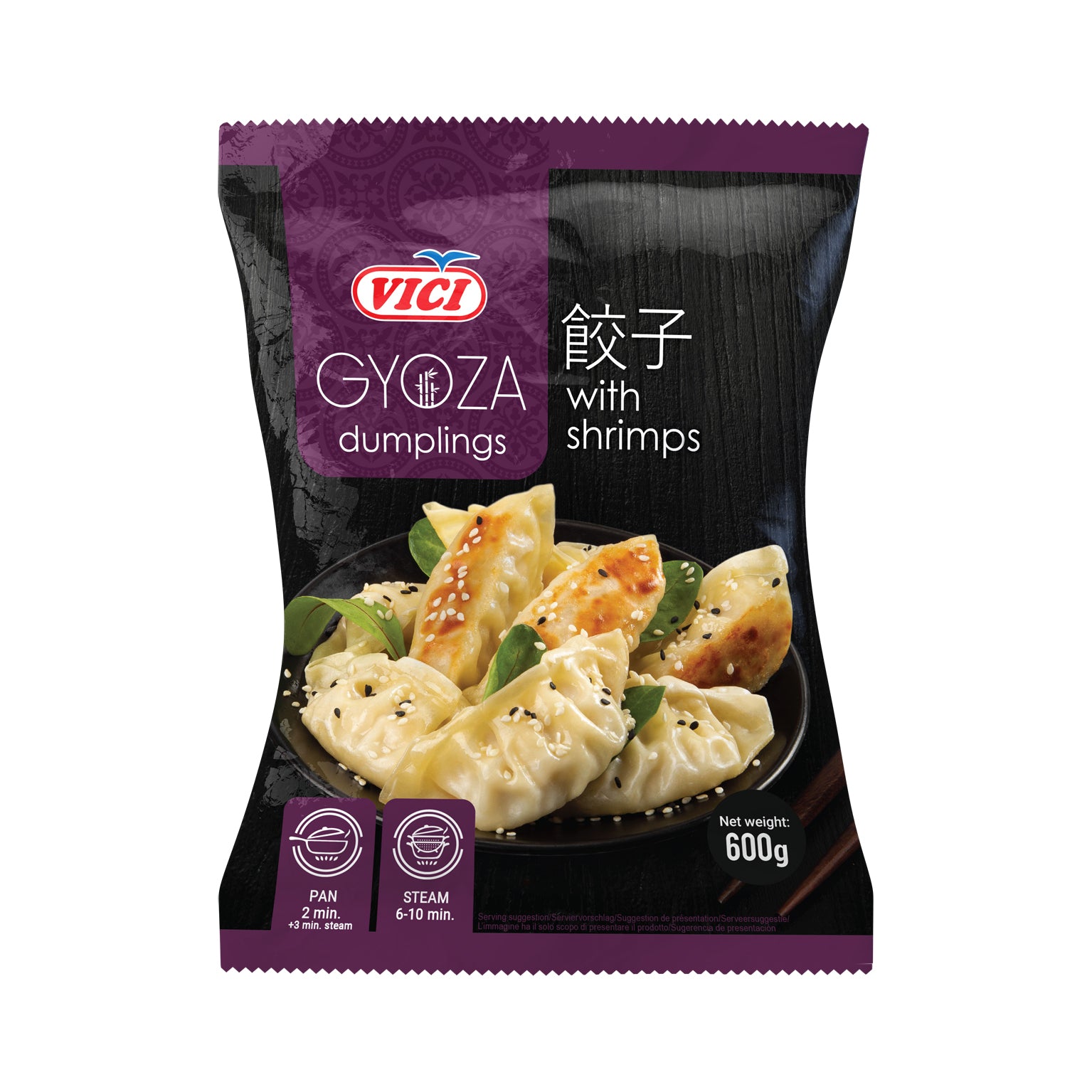 Gyoza dumpling with shrimps 600gr