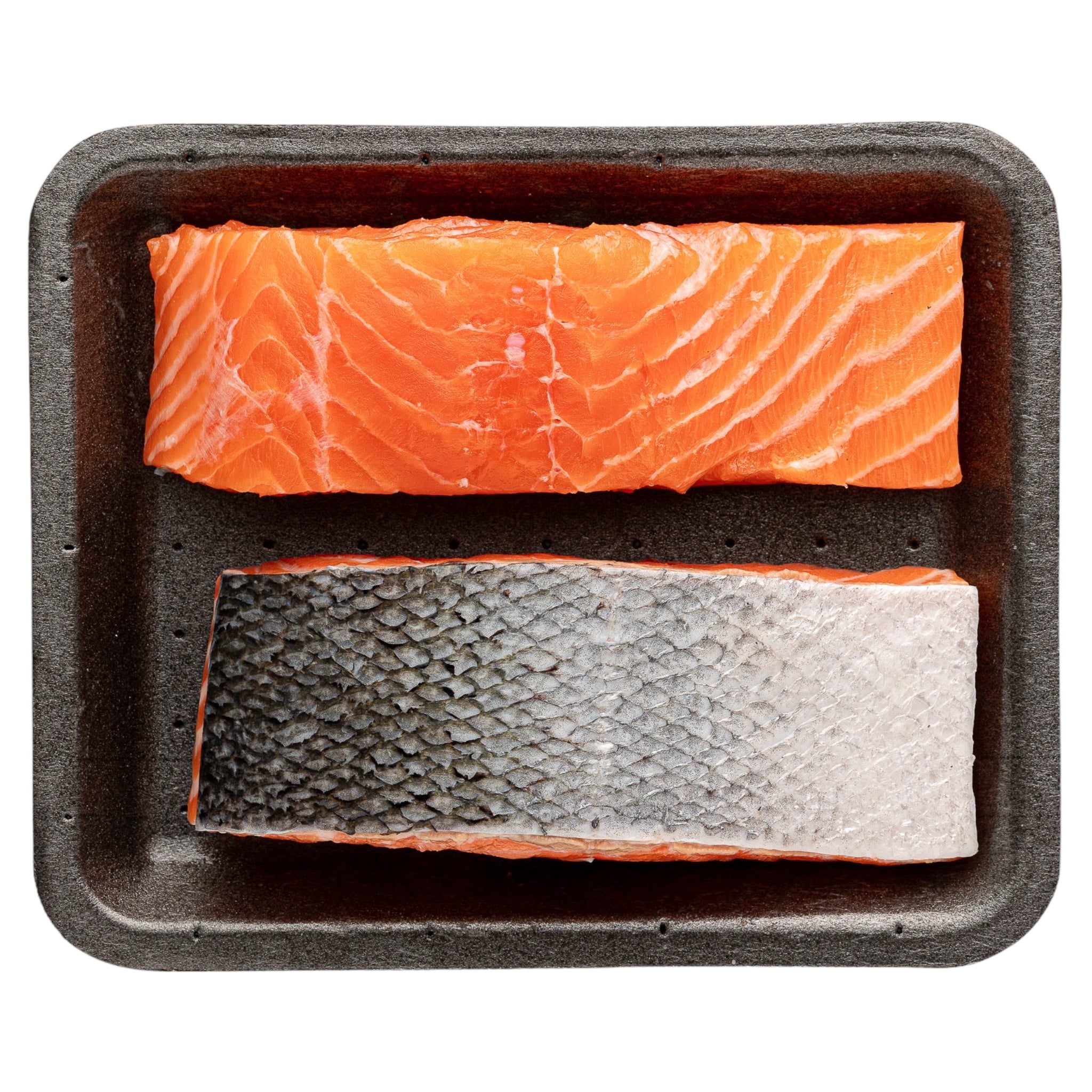 Σολομός σε μερίδες