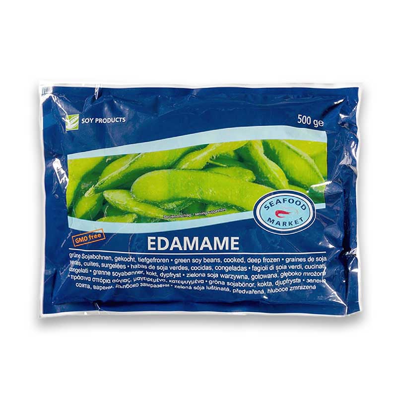 Edamame green soybeans whole 500gr