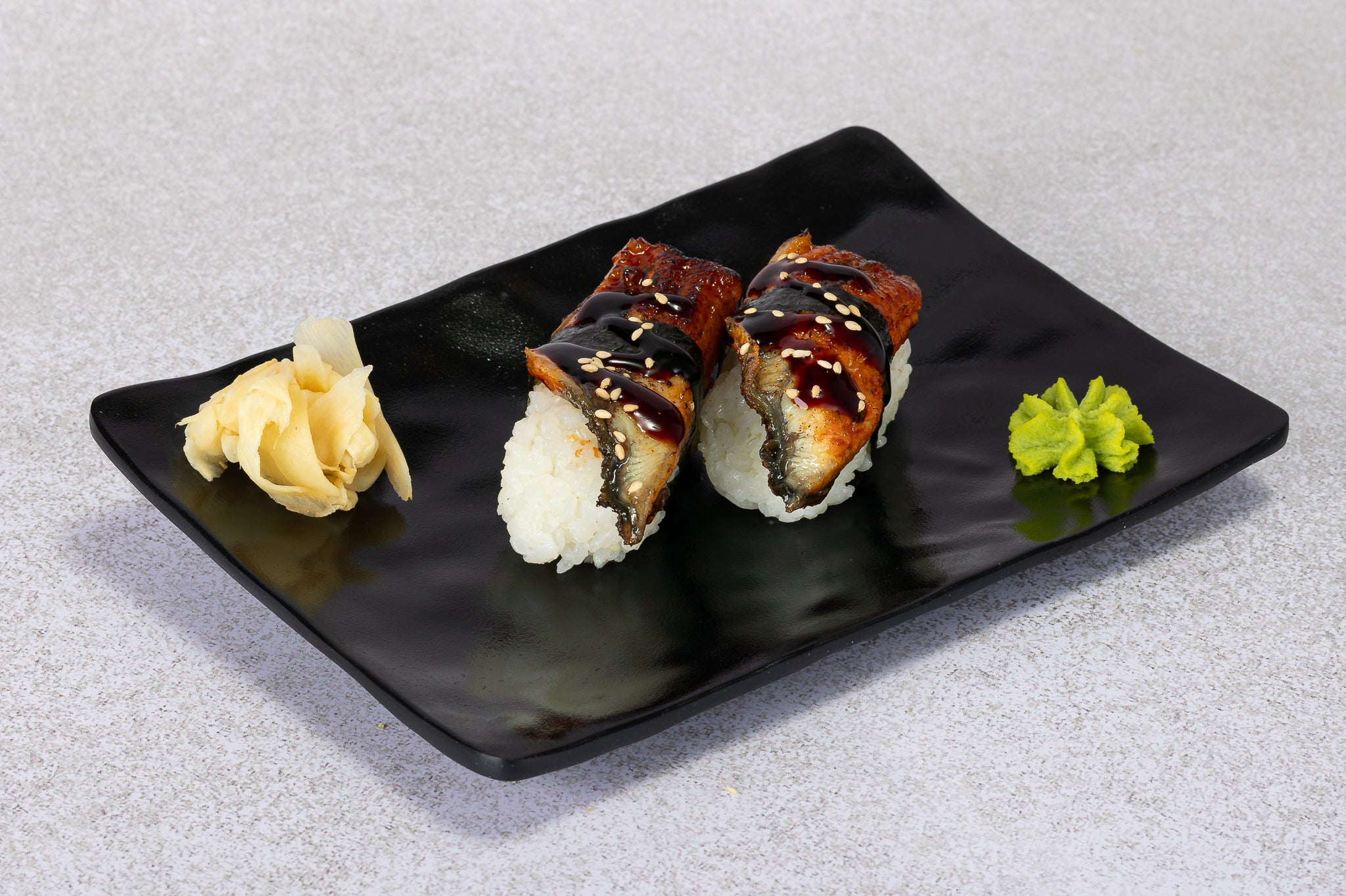 Torched unagi nigiri