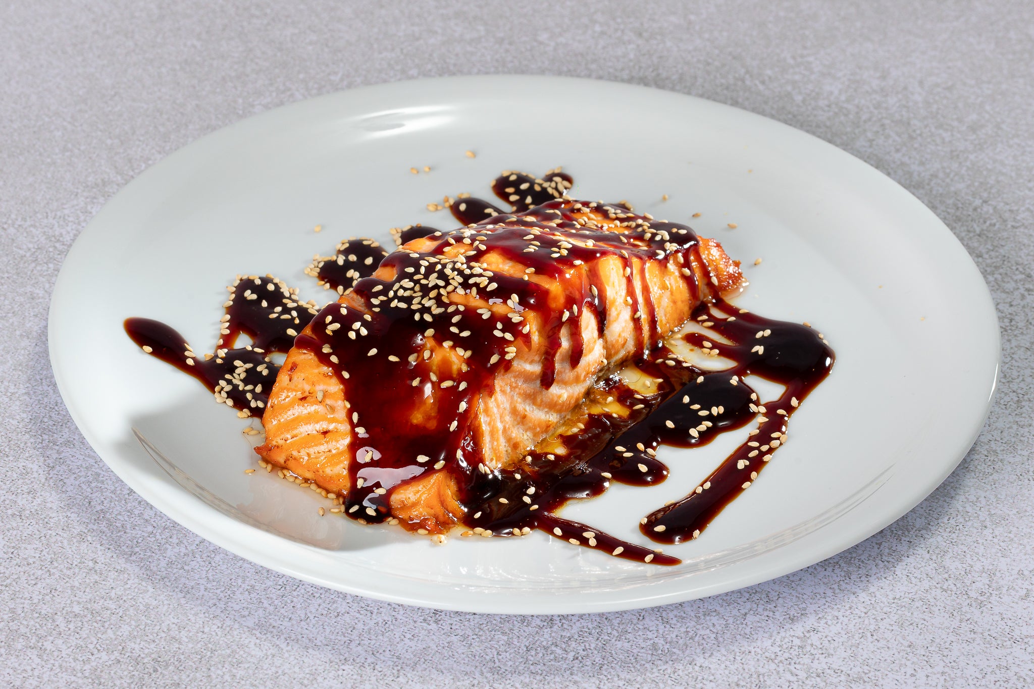 Σολοµός φιλέτο με teriyaki sauce