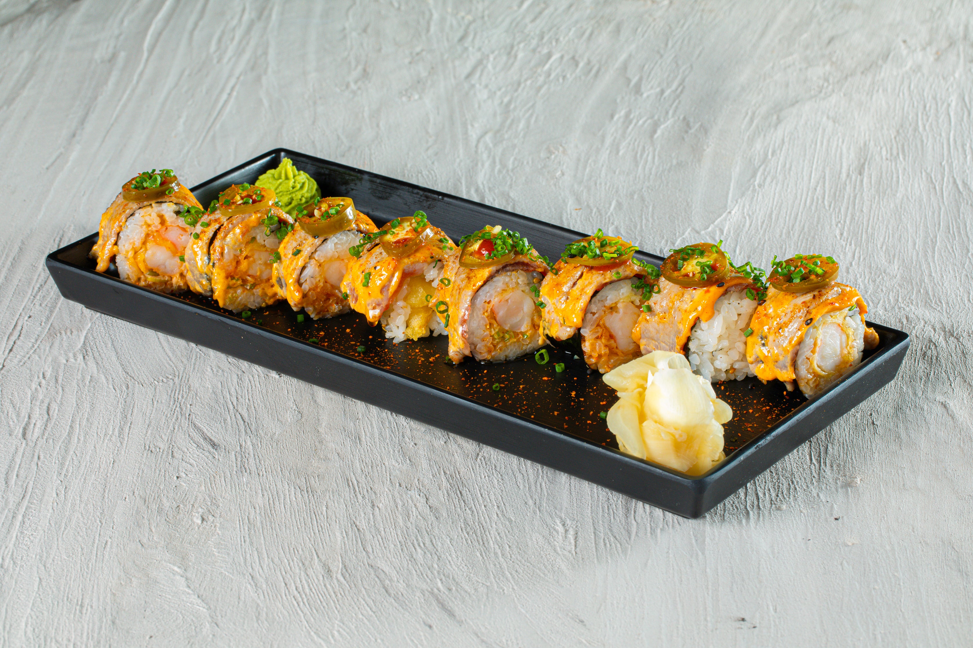 Volcano roll