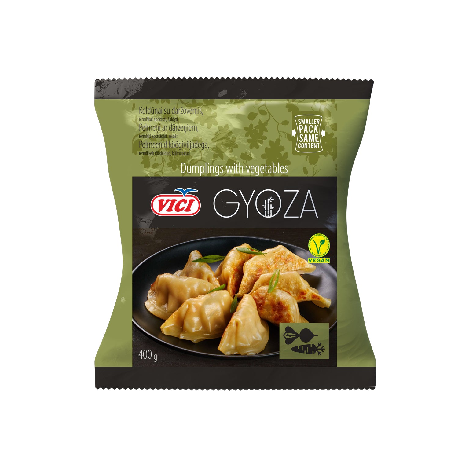 Gyoza dumpling with vegetables 400gr