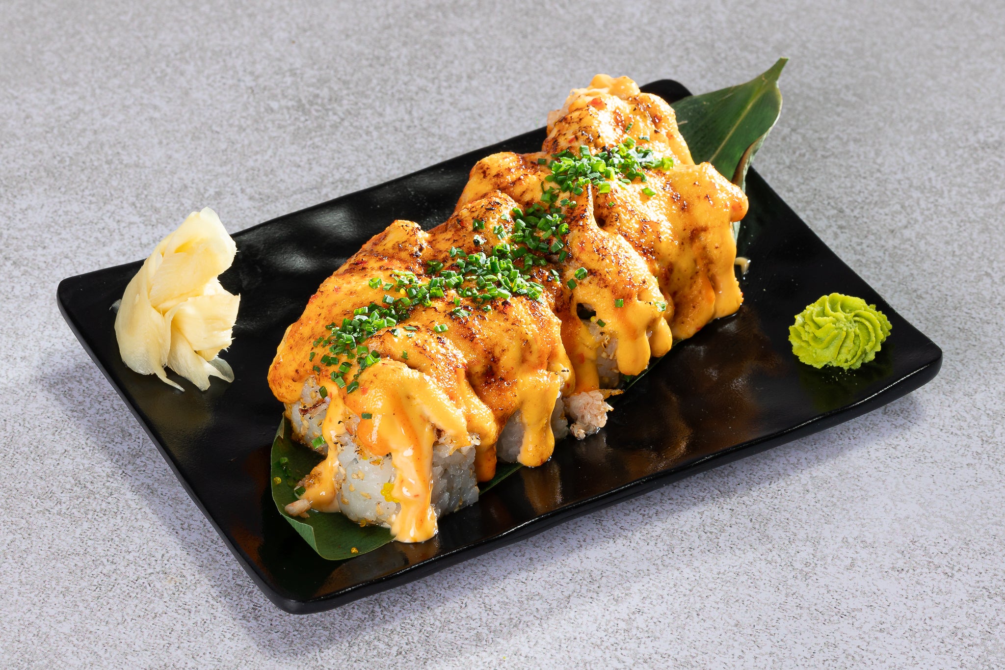 Baked blue crab