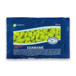 Edamame green soybeans blanced peeled 500gr