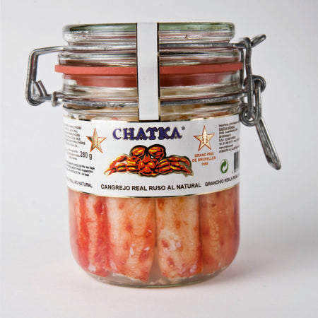 Chatka King Crab Meat in Brine 60% Legs
